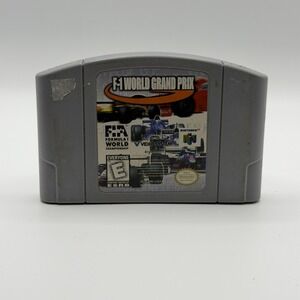 F-1 World Grand Prix Nintendo 64 N64 Game E Video System NTSC-U/C 1998 Cart